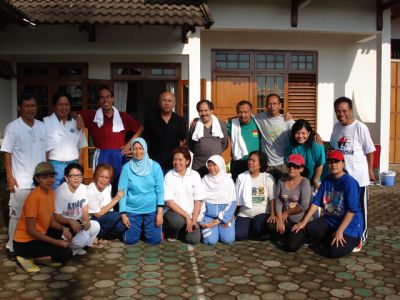 Siap-siap nak maen KASTI... foto dulu
