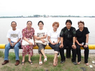 Siangnyo jalan2 ke Sungai Gerong.
