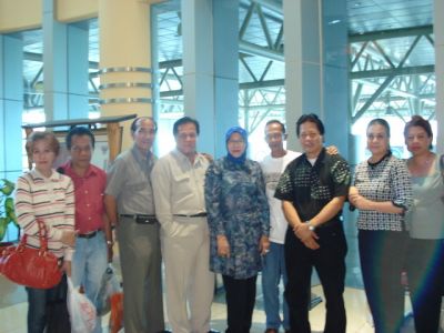 Sore balek... di airport Talang Betutu.
