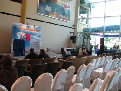 Panggung utama di club Rasuna
