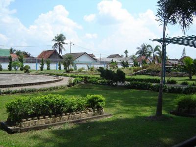 Sekarang Taman Terbuka yang indah
Dulu lokasi rumah2 no. 65 s/d 69, pas didepan Tembok Batu
