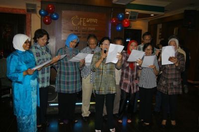 Penampilan Jupiter (dresscode: kotak2)
