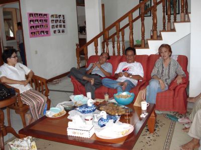 Santai abis pertandingan...
