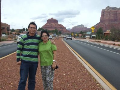 Samo samo di depan Bell Rock
