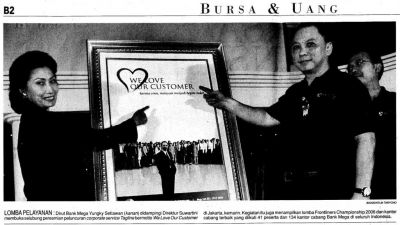 Suwartini di Bisnis Indonesia
Keywords: Ini dia Bendahara kito!!