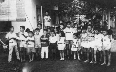 Di rumah jl. Telaga 171 Plaju
Albert, Richard, Rina, Hans, Nila, Edi, Rini, Nunu dll....
Rai2 waktu maseh kecik jaman duluuuuuuu kala...
Keywords: keluarga